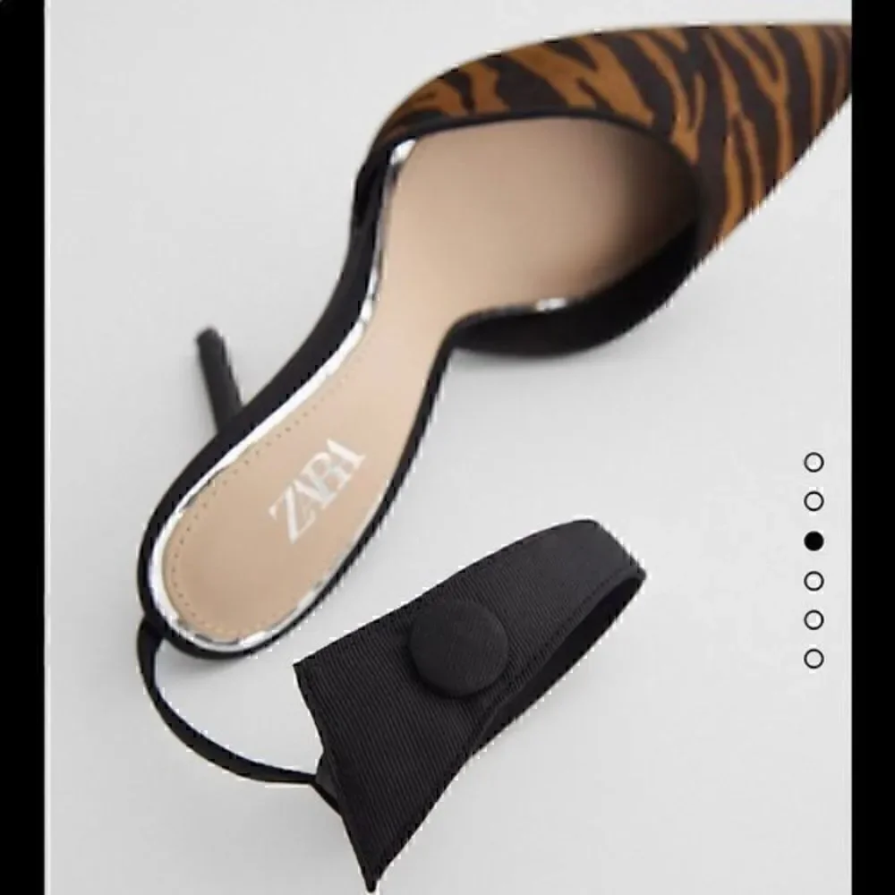 ZARA sling back heels